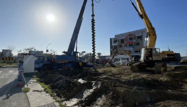113/02/21~113/02/23 全輝建設(shè)佃西段四戶基樁工程